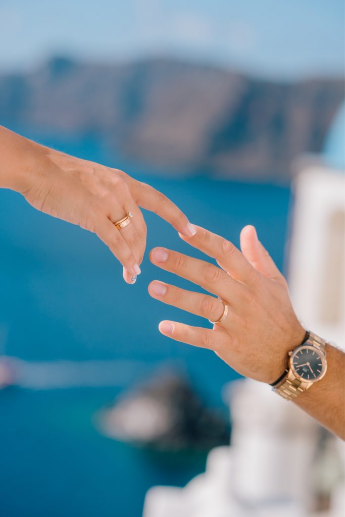 Destination Wedding Celebration Santorini