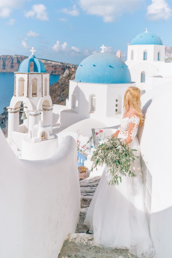Destination Wedding Celebration Santorini