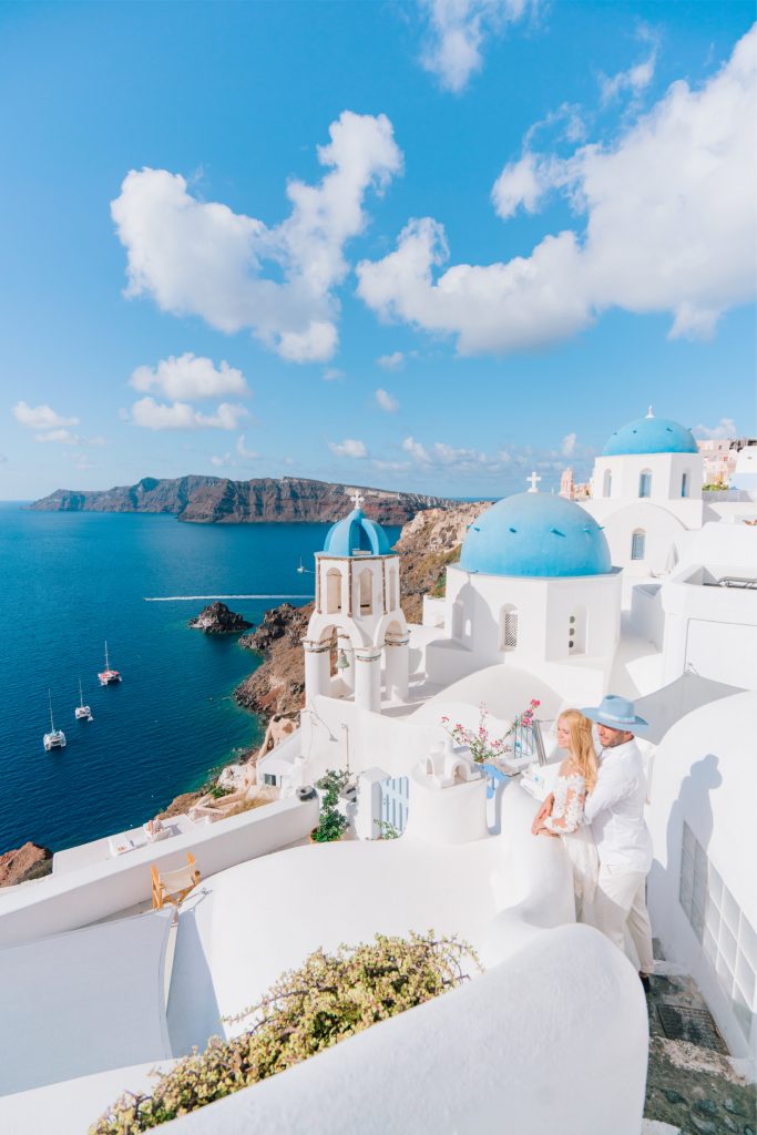 Destination Wedding Celebration Santorini