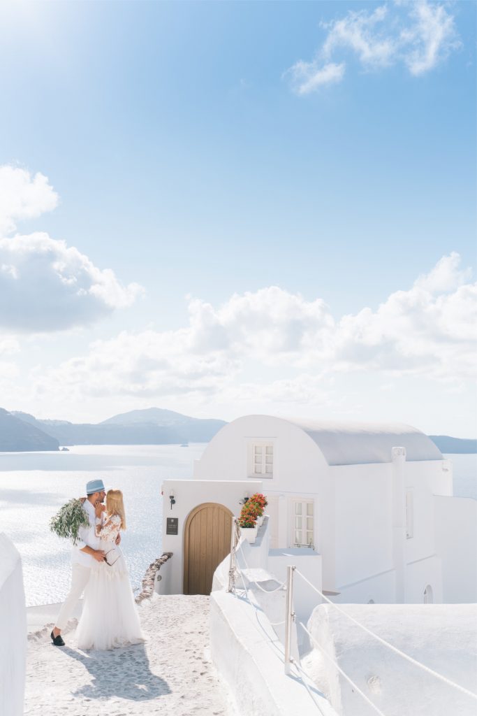 Destination Wedding Celebration Santorini