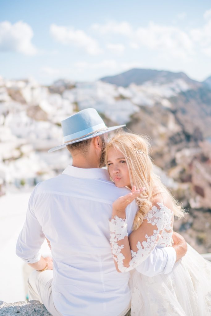 Destination Wedding Celebration Santorini